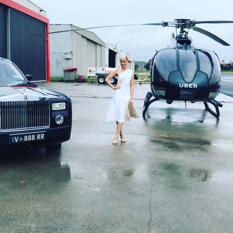Uber in style - Melbourne Cup Carnival